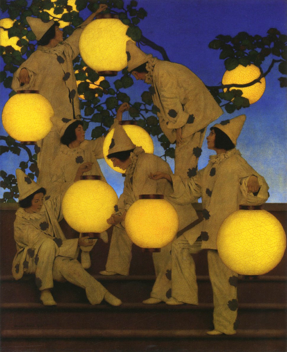 Maxfield Parrish The Lantern Bearers